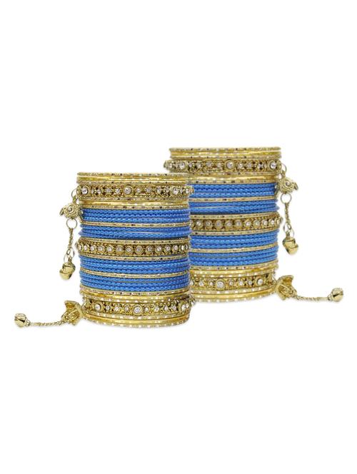 blue metal bangle - 12795529 - Standard Image - 1