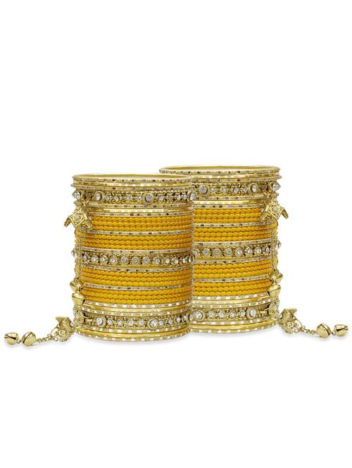 yellow metal bangle - 12795532 - Standard Image - 1