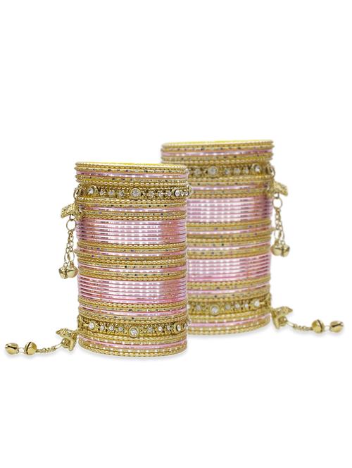 pink metal bangle - 12795533 - Standard Image - 1