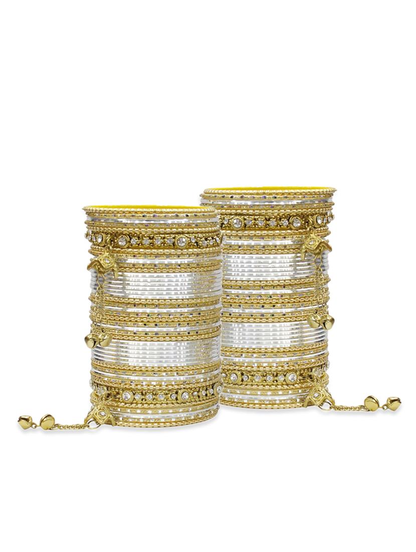 silver metal bangle - 12795552 - Zoom Image - 1