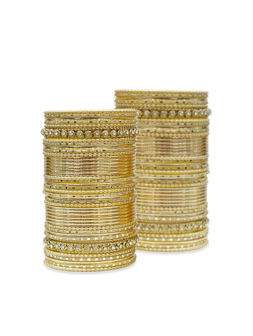 gold metal bangle