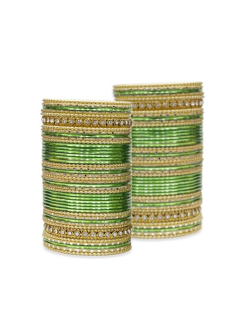 green metal bangle - 12795563 - Standard Image - 1