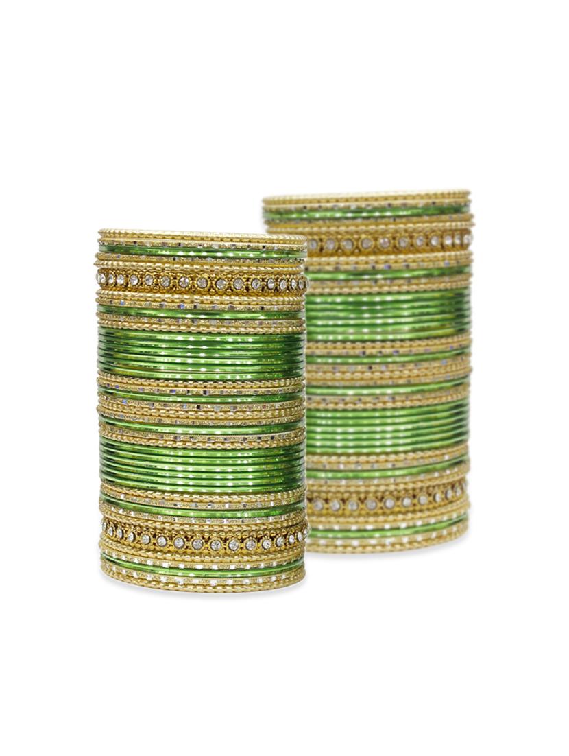 green metal bangle - 12795563 - Zoom Image - 1