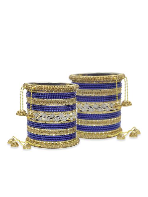 blue metal bangle - 12795577 - Standard Image - 1