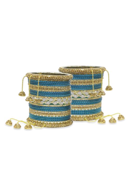 blue metal bangle - 12795591 - Standard Image - 1