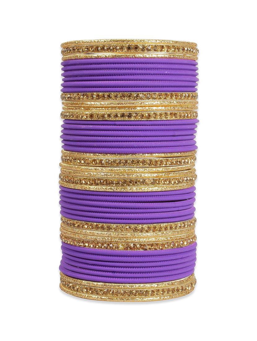 purple metal bangle - 12795617 - Zoom Image - 1