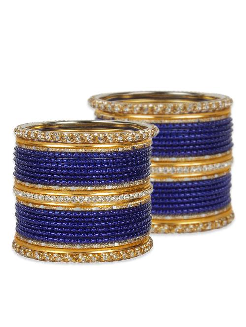 blue metal bangle - 12795626 - Standard Image - 1