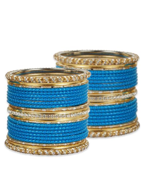 blue metal bangle - 12795631 - Standard Image - 1