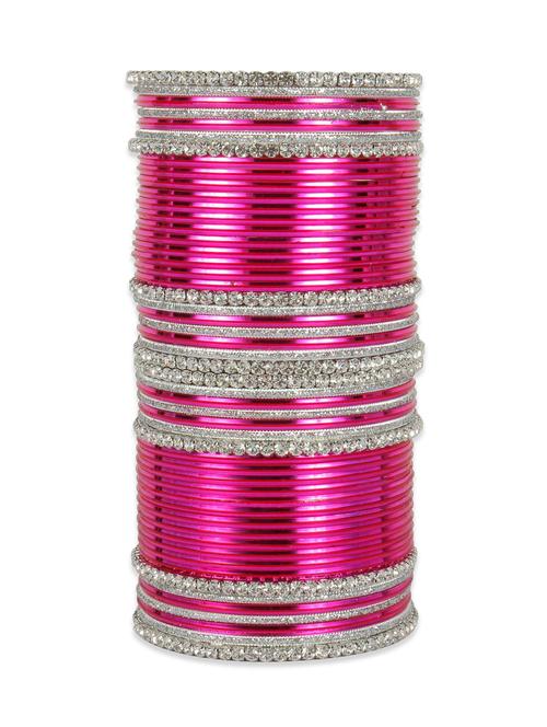 pink metal bangle - 12795679 - Standard Image - 1