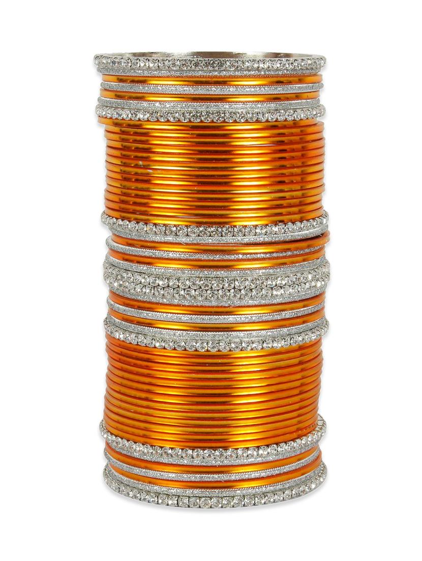 orange metal bangle - 12795681 - Zoom Image - 1