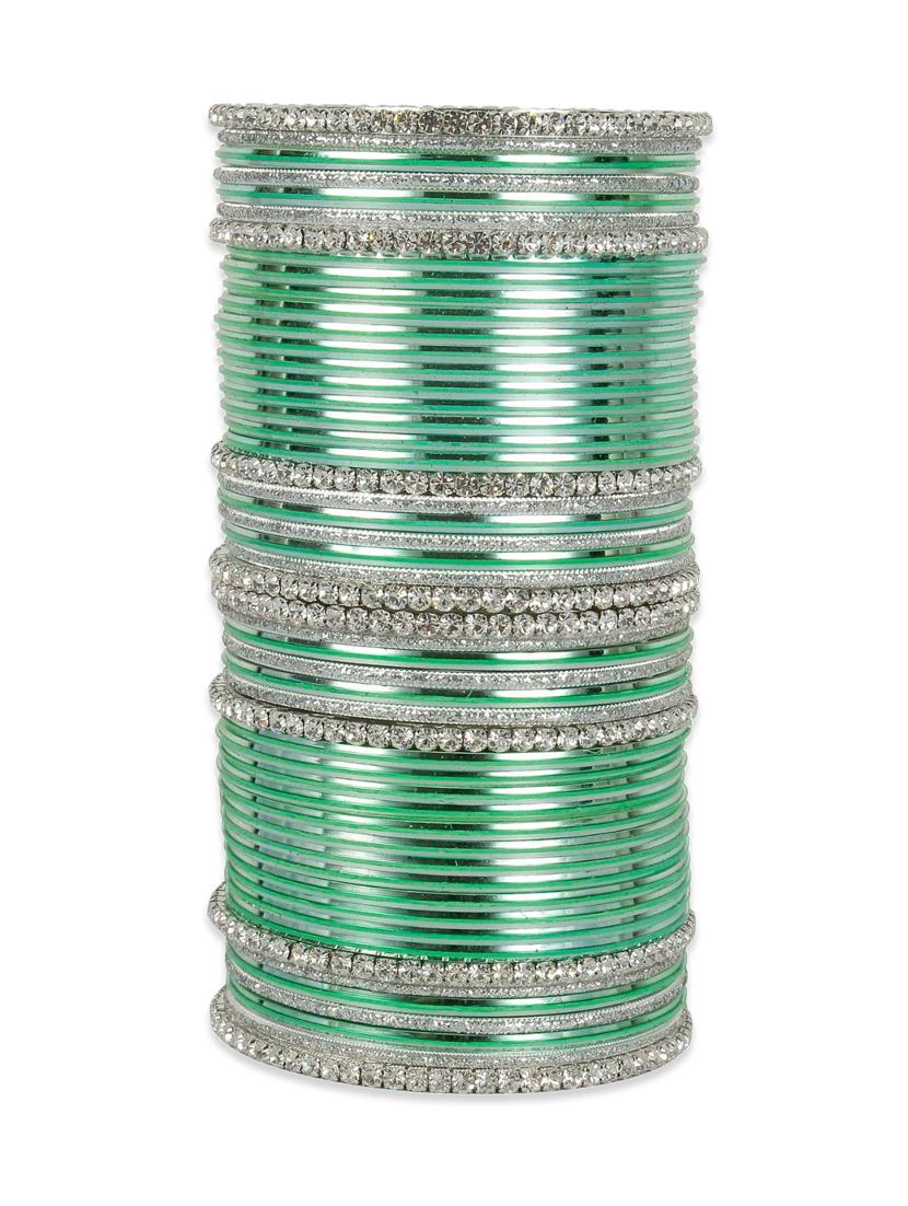 green metal bangle - 12795682 - Zoom Image - 1