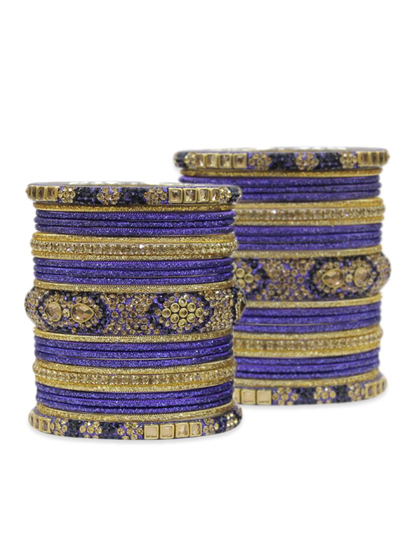 blue metal bangle - 12795744 - Zoom Image - 1