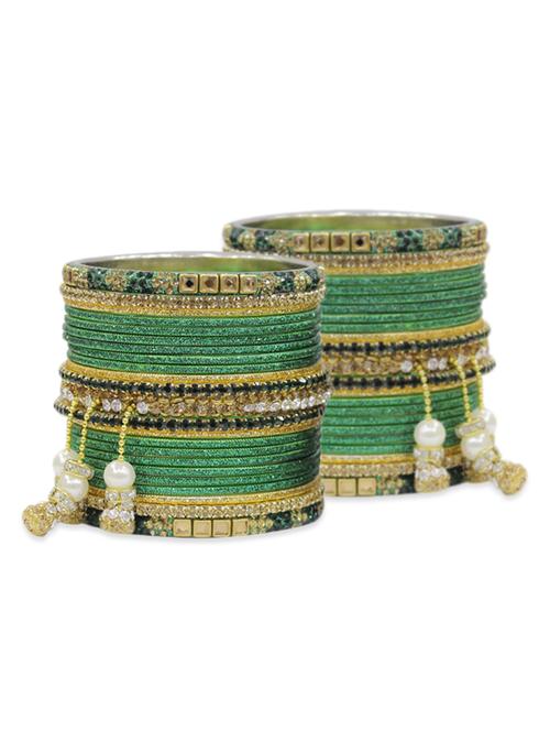 green metal bangle - 12795751 - Very Small Image - 1