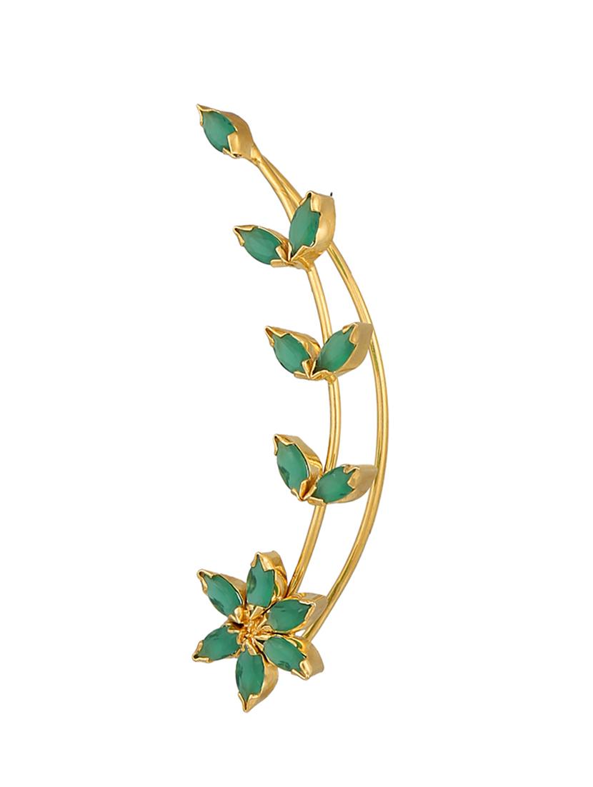 parijaat pack of cz ear cuff - 12796311 - Zoom Image - 2