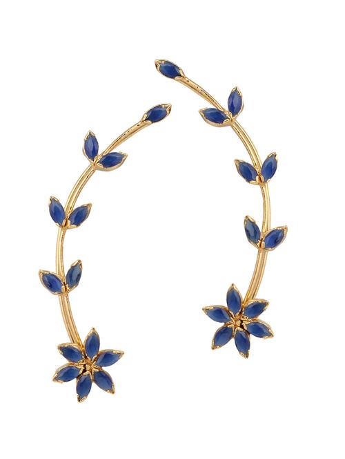 parijaat pack of cz ear cuff - 12796370 - Standard Image - 1