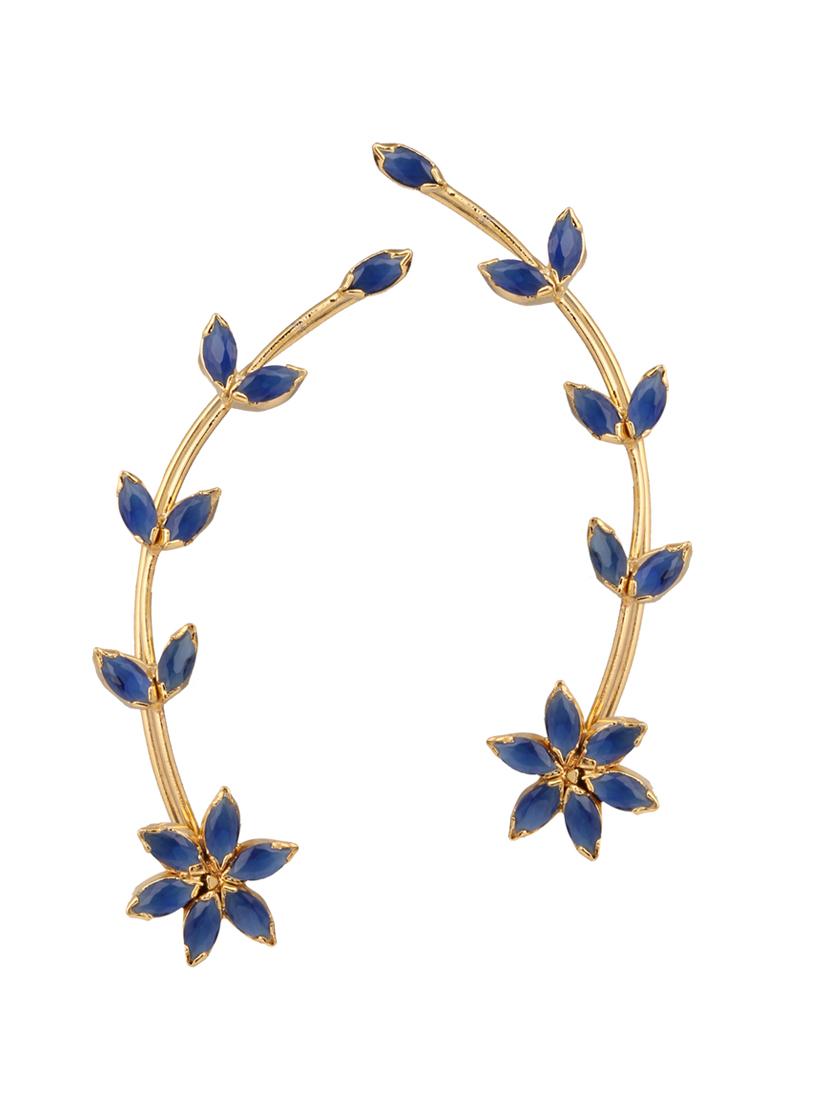 parijaat pack of cz ear cuff - 12796370 - Zoom Image - 1
