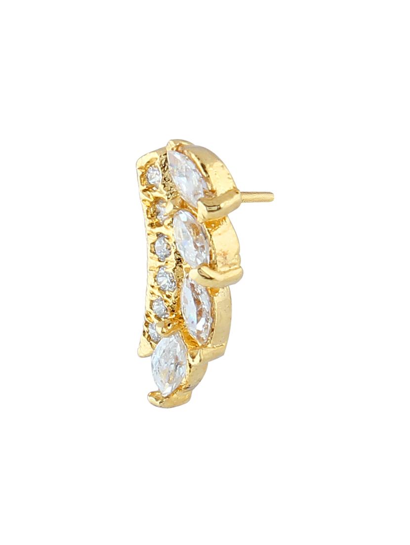 parijaat pack of cz stud earrings - 12796598 - Zoom Image - 2