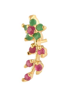 parijaat pack of cz stud earrings - 12796768 - Standard Image - 2