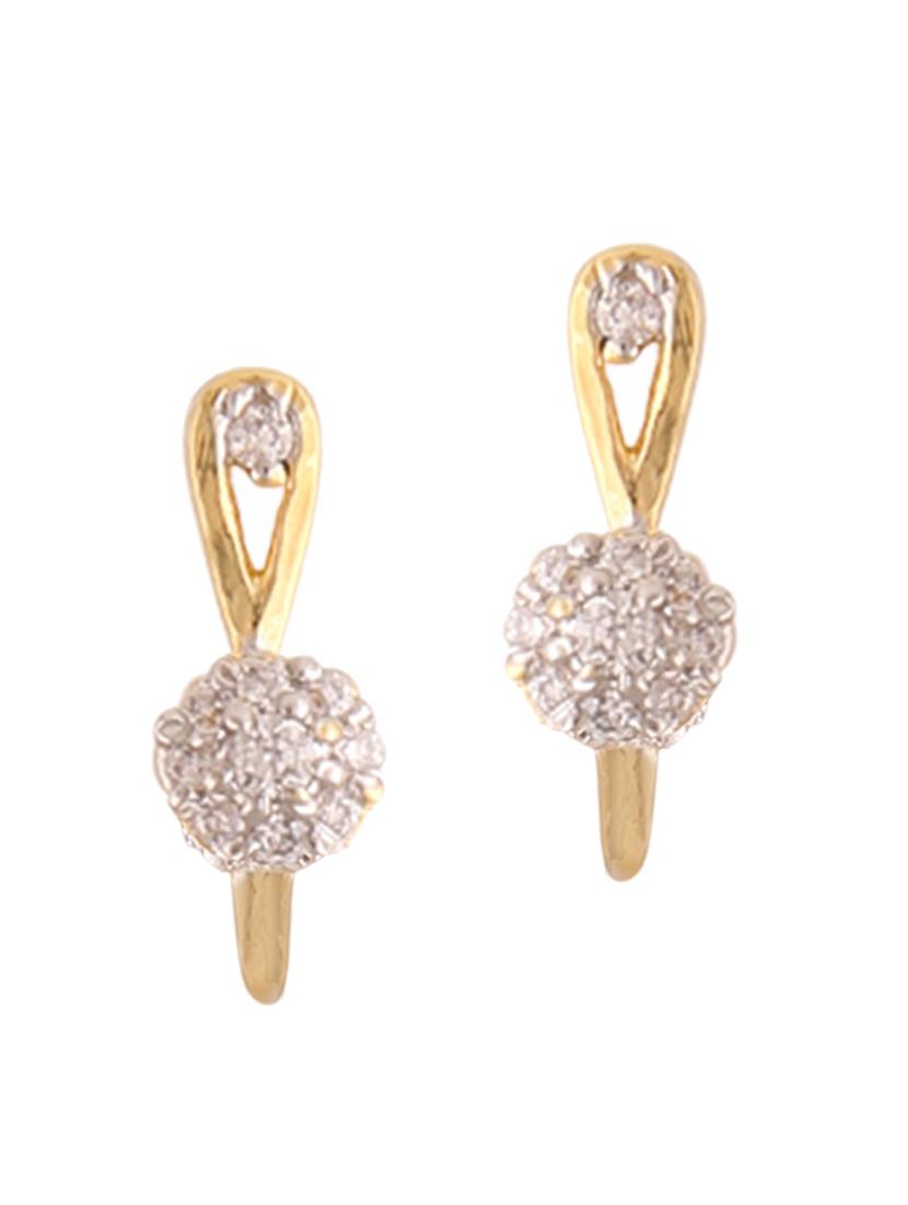 parijaat pack of cz stud earrings - 12796869 - Zoom Image - 1