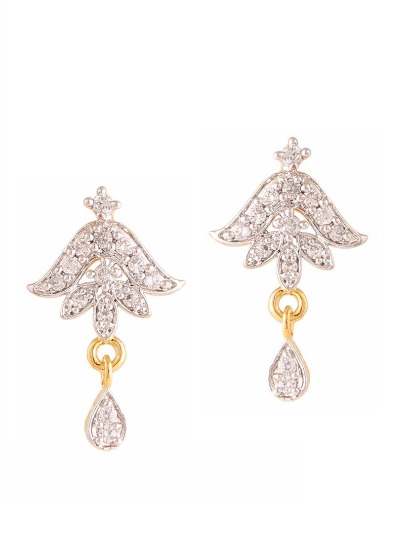 parijaat pack of cz stud earrings - 12796914 - Zoom Image - 1
