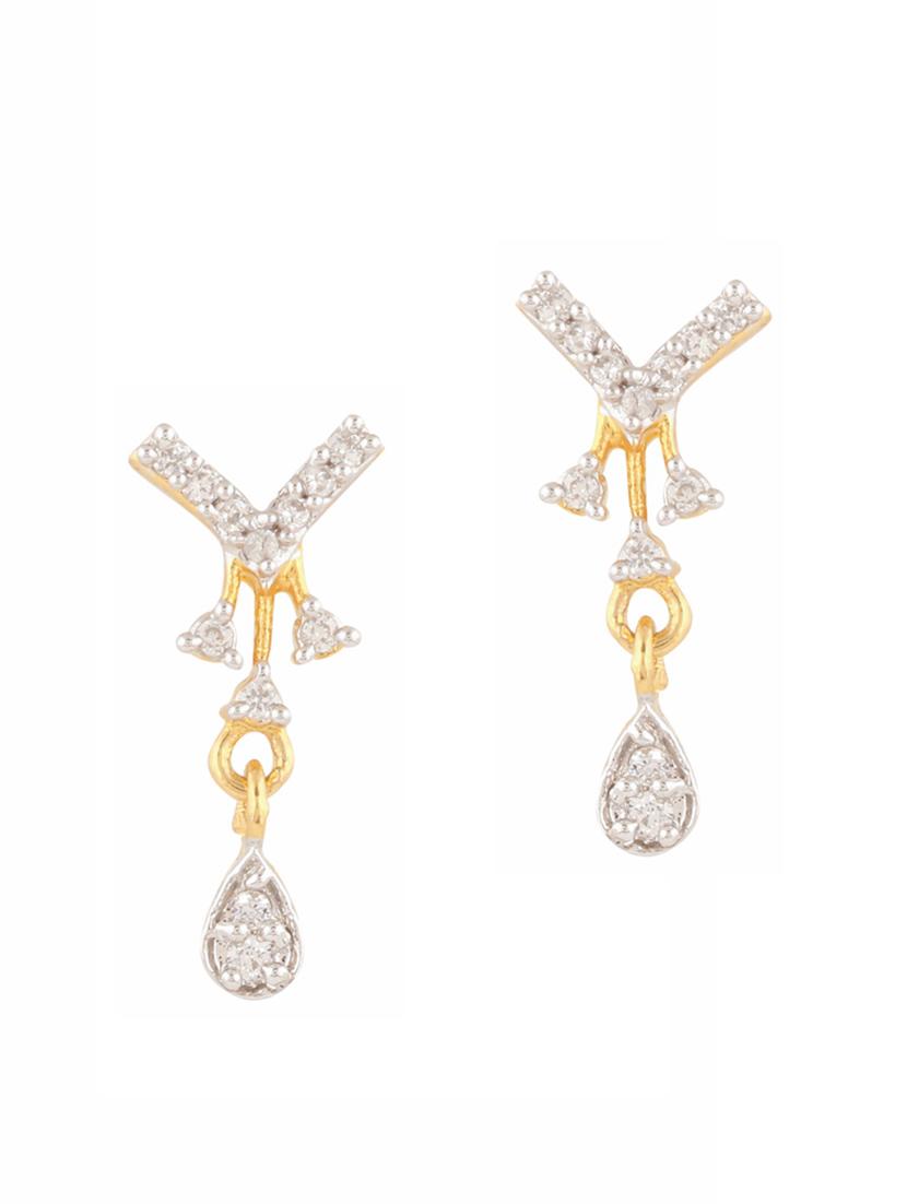 parijaat pack of cz stud earrings - 12796928 - Zoom Image - 1