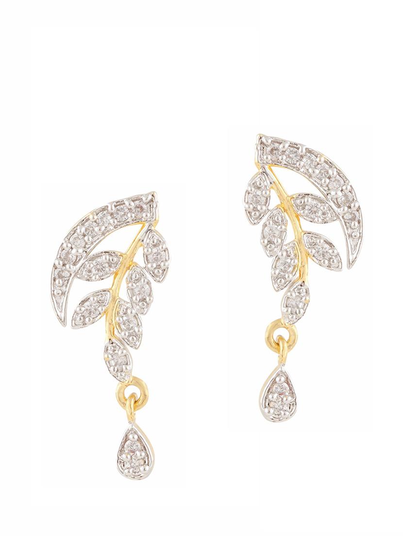 parijaat pack of cz stud earrings - 12796931 - Zoom Image - 1