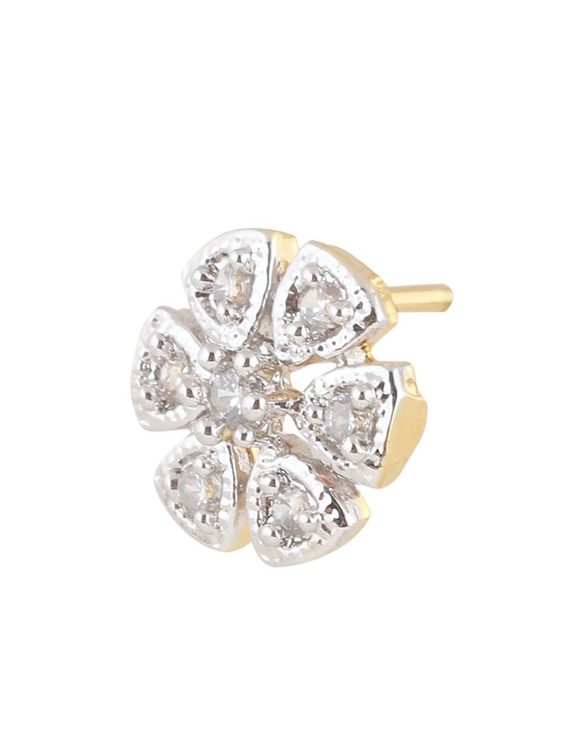 parijaat pack of cz stud earrings - 12796933 - Zoom Image - 2