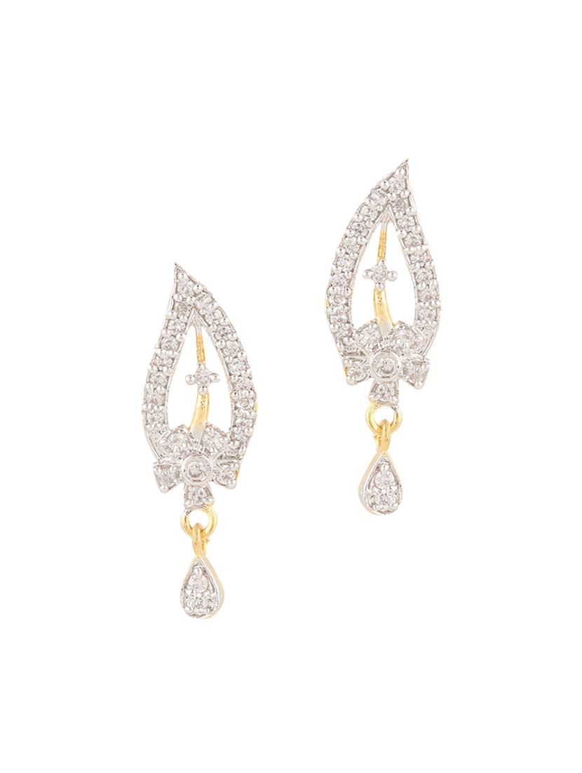 parijaat pack of cz stud earrings - 12796934 - Zoom Image - 1