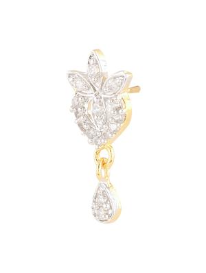 parijaat pack of cz stud earrings - 12796939 - Standard Image - 2