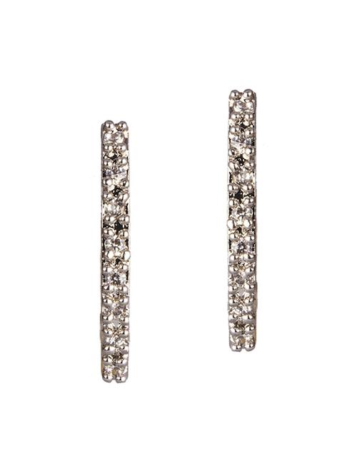 parijaat pack of cz earrings - 12796985 - Standard Image - 1