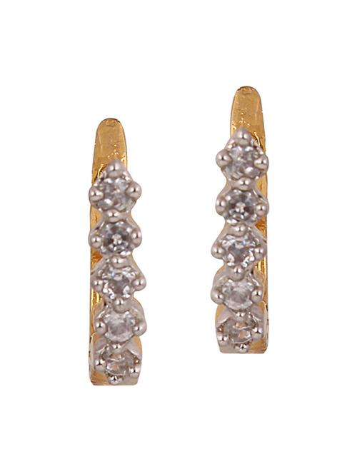 parijaat pack of cz earrings - 12797005 - Standard Image - 1