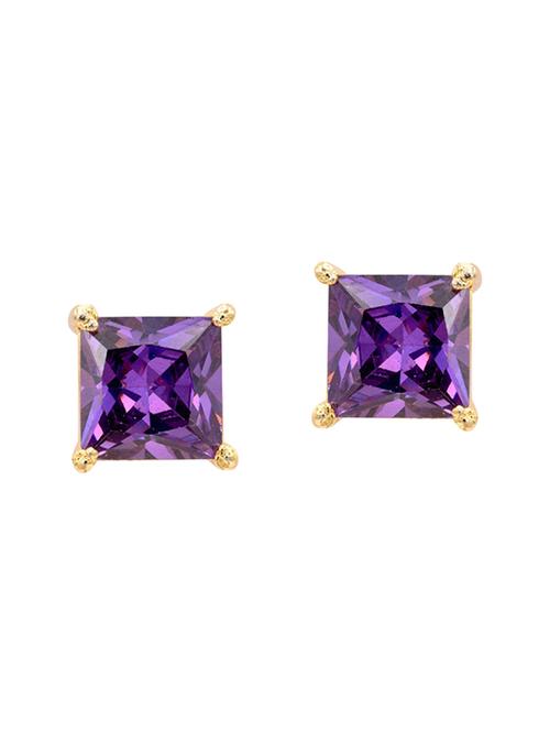 parijaat pack of cz stud earrings - 12797022 - Standard Image - 1