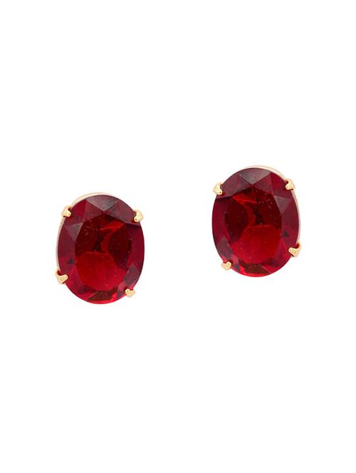 parijaat pack of cz stud earrings - 12797033 - Standard Image - 1