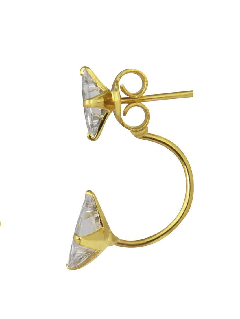 parijaat pack of cz stud earrings - 12797042 - Zoom Image - 2