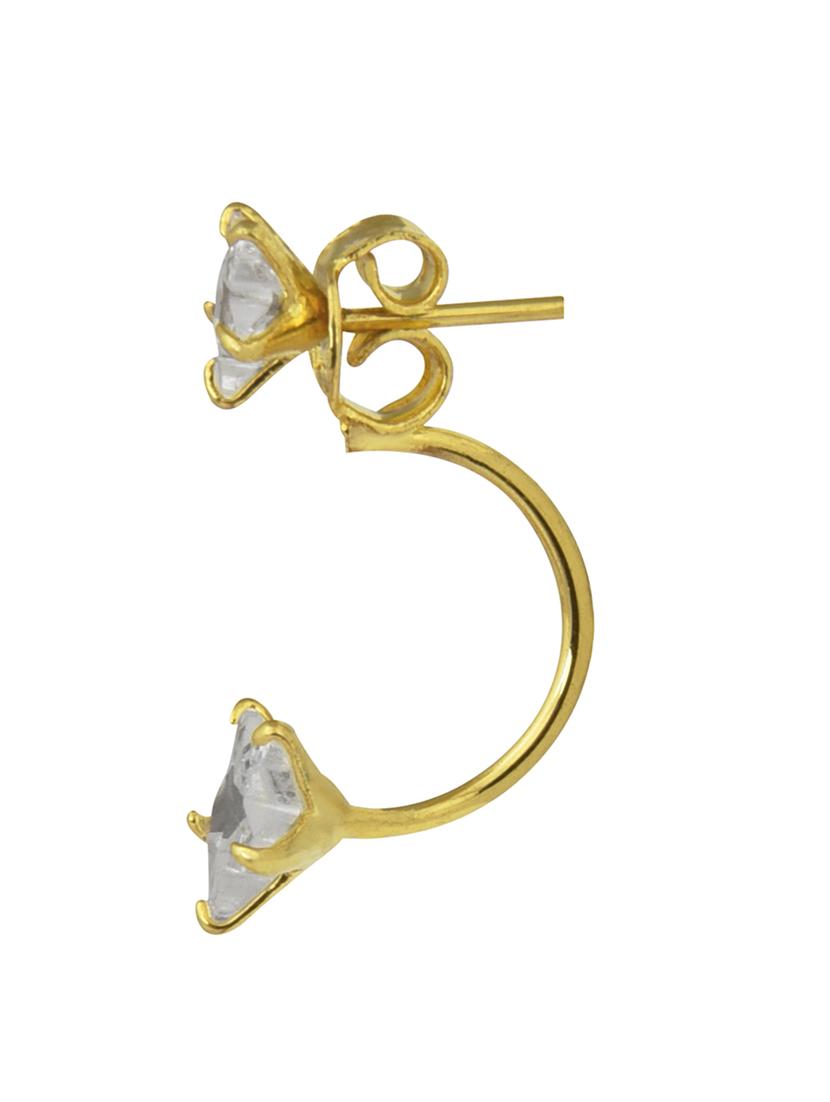 parijaat pack of cz stud earrings - 12797043 - Zoom Image - 2