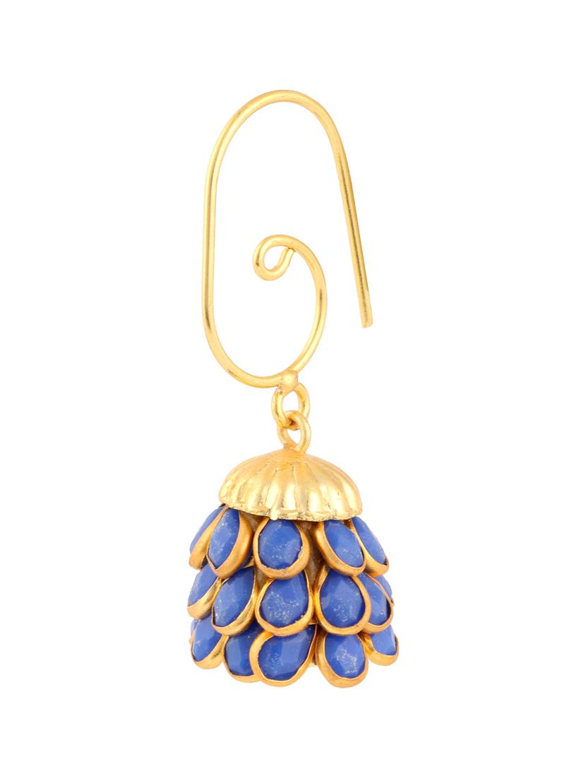 parijaat pack of cz jhumki earrings - 12797049 - Zoom Image - 2