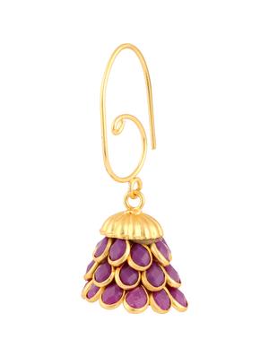parijaat pack of cz jhumki earrings - 12797050 - Standard Image - 2