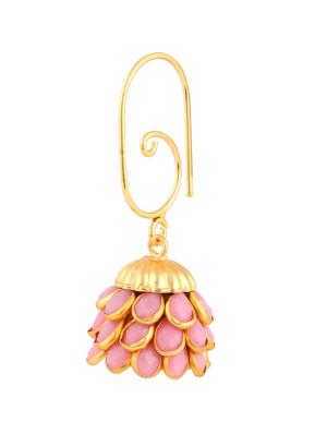 parijaat pack of cz jhumki earrings - 12797053 - Standard Image - 2