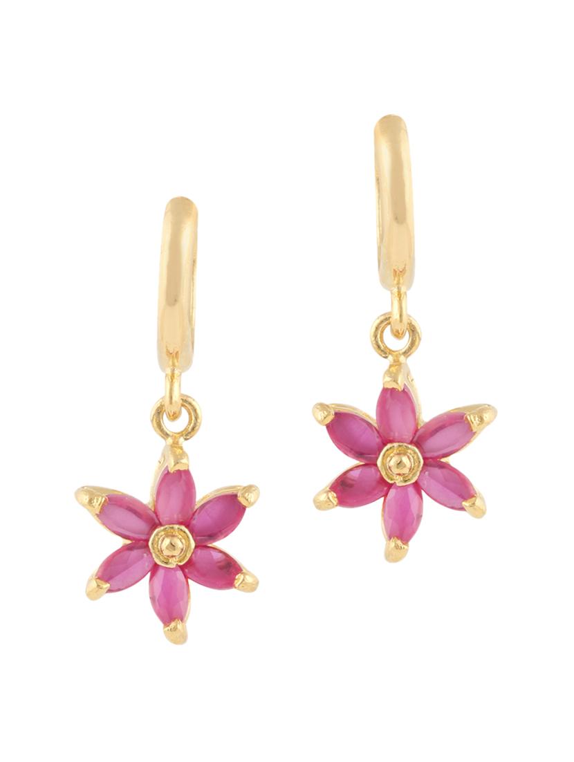 parijaat pack of cz jhumki earrings - 12797117 - Zoom Image - 1