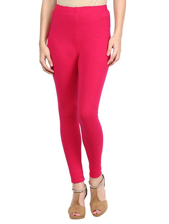 set of 2 multi colored cotton leggings - 12797612 - Zoom Image - 5
