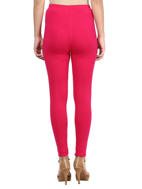 set of 2 multi colored cotton leggings - 12797612 - Zoom Image - 7