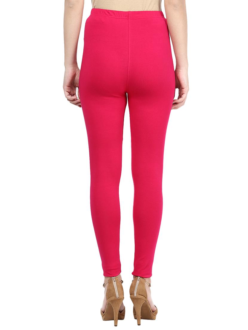 set of 2 multi colored cotton leggings - 12797633 - Zoom Image - 7