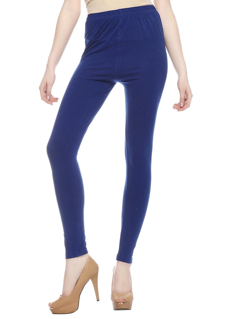 set of 2 multi colored cotton leggings - 12797653 - Zoom Image - 5