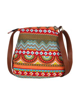 multi colored canvas sling bag - 12798309 - Standard Image - 2