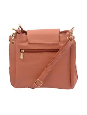 pink leatherette sling bag - 12798319 -  Standard Image - 1