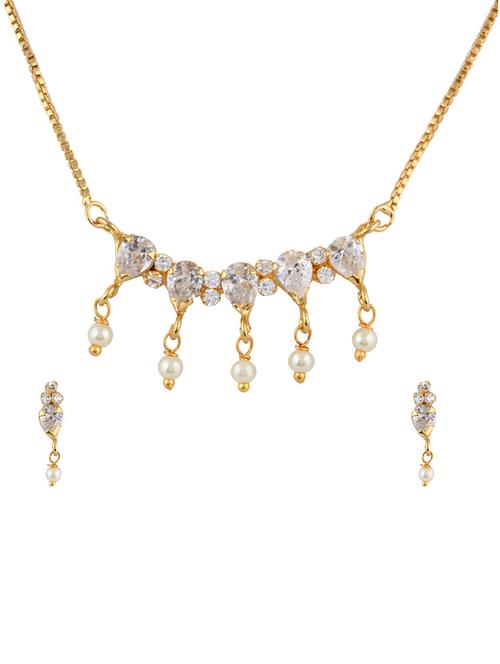 parijaat cz pendant for women - 12802603 - Standard Image - 1