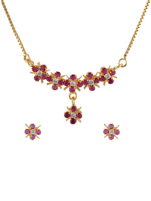 parijaat cz pendant for women - 12802671 - Standard Image - 1