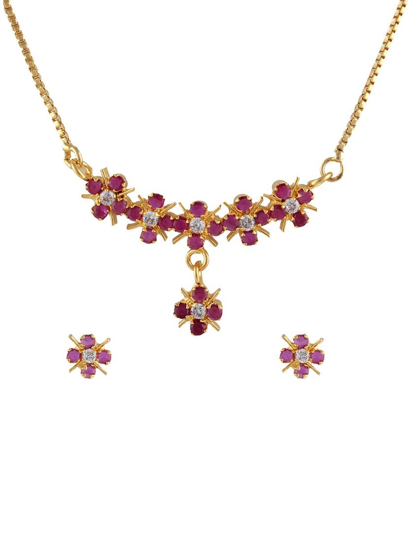 parijaat cz pendant for women - 12802671 - Zoom Image - 1