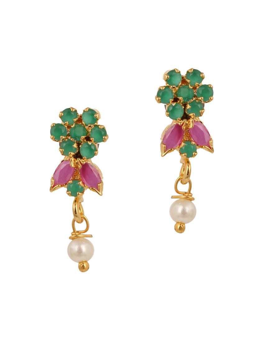 parijaat cz pendant for women - 12802686 - Zoom Image - 2