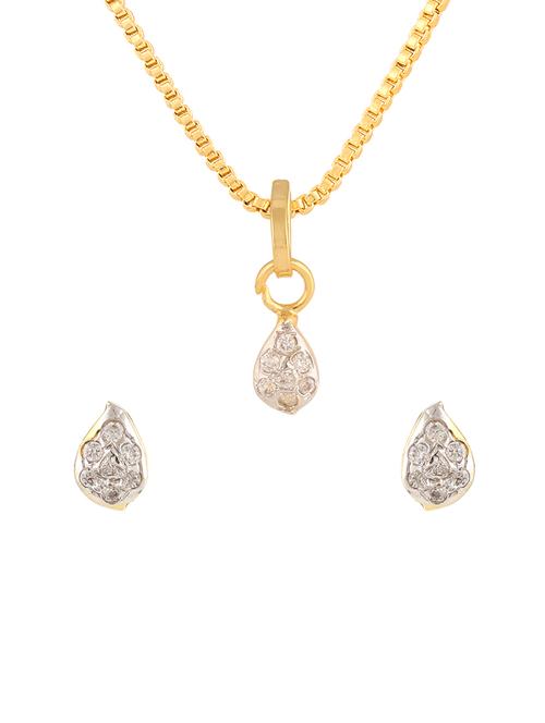 parijaat cz pendant for women - 12802946 - Standard Image - 1